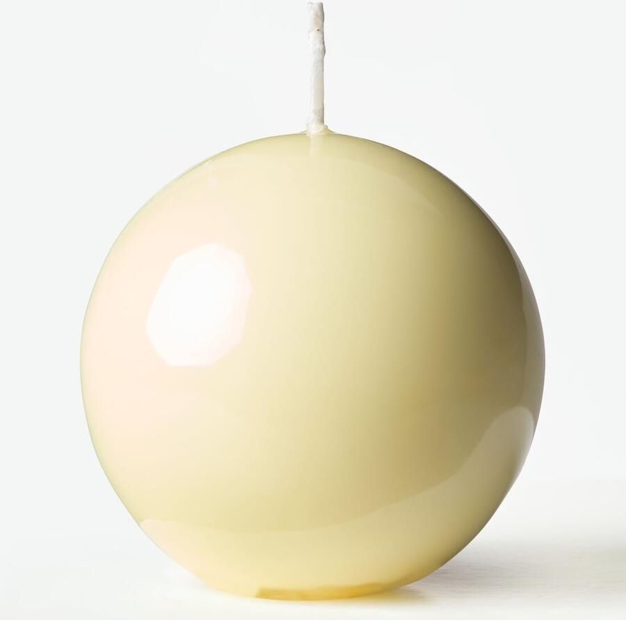 HEMA Bolkaars ⌀7cm Glad Lichtgeel (lichtgeel)
