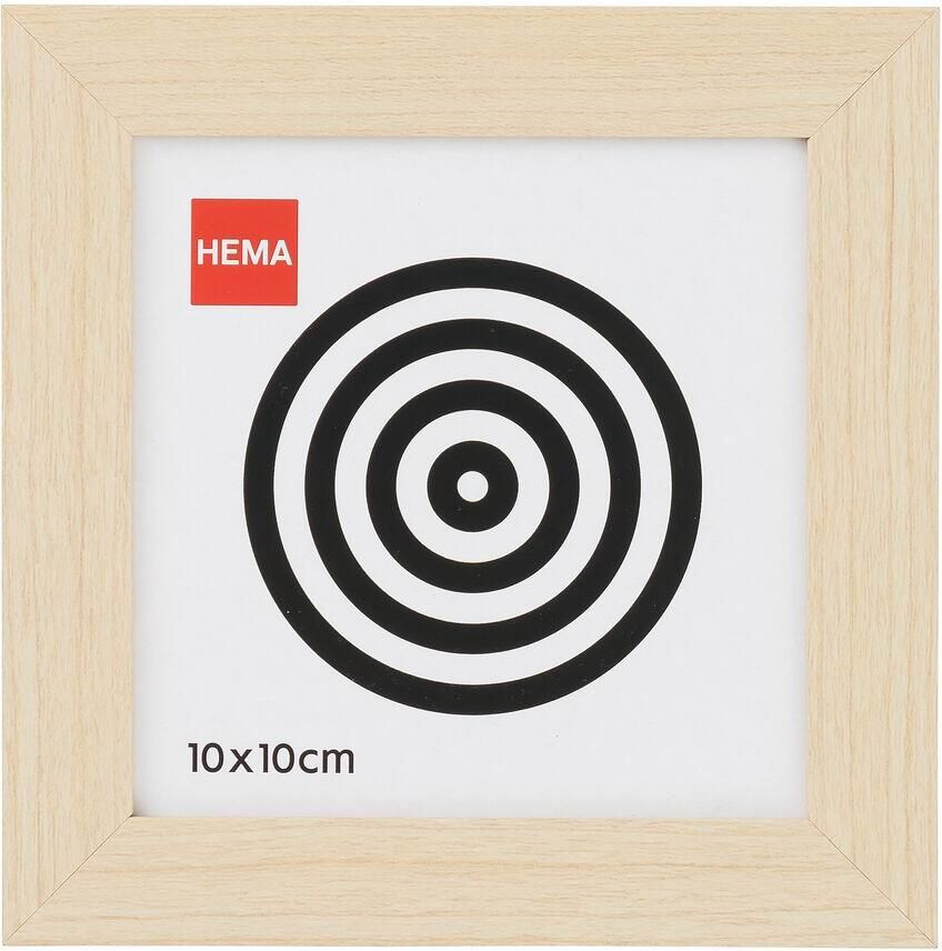 HEMA Fotolijst 10x10cm Hout (hout)