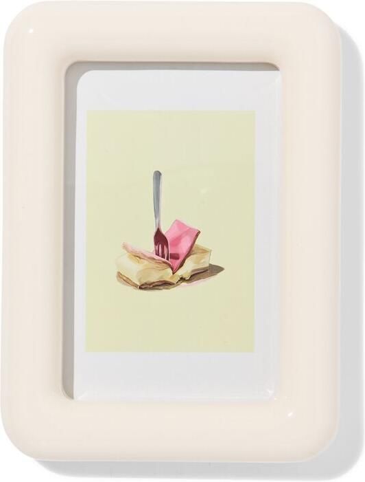 HEMA Fotolijst 10x15cm Hout Afgerond (wit)