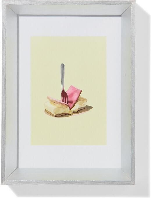HEMA Fotolijst 10x15cm Hout Facet (zilver)