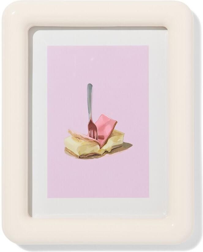 HEMA Fotolijst 15x20cm Hout Afgerond (wit)