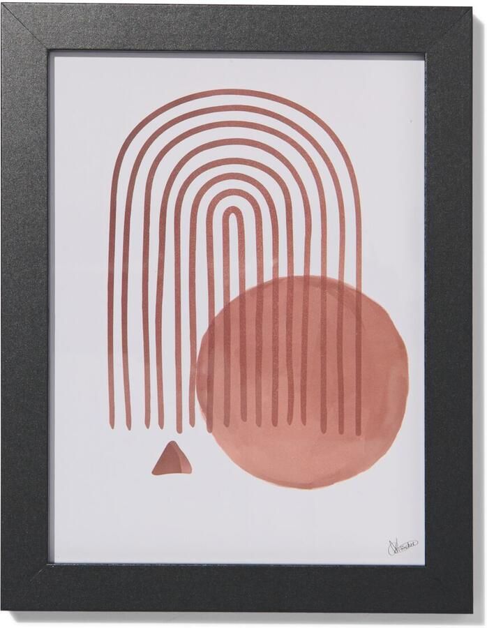 HEMA Fotolijst 15x20cm Zwart Hout (zwart)