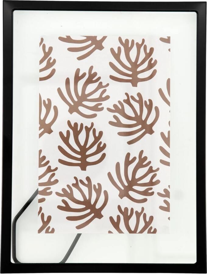 HEMA Fotolijst 15x20cm Zwart Metaal Floating (zwart)