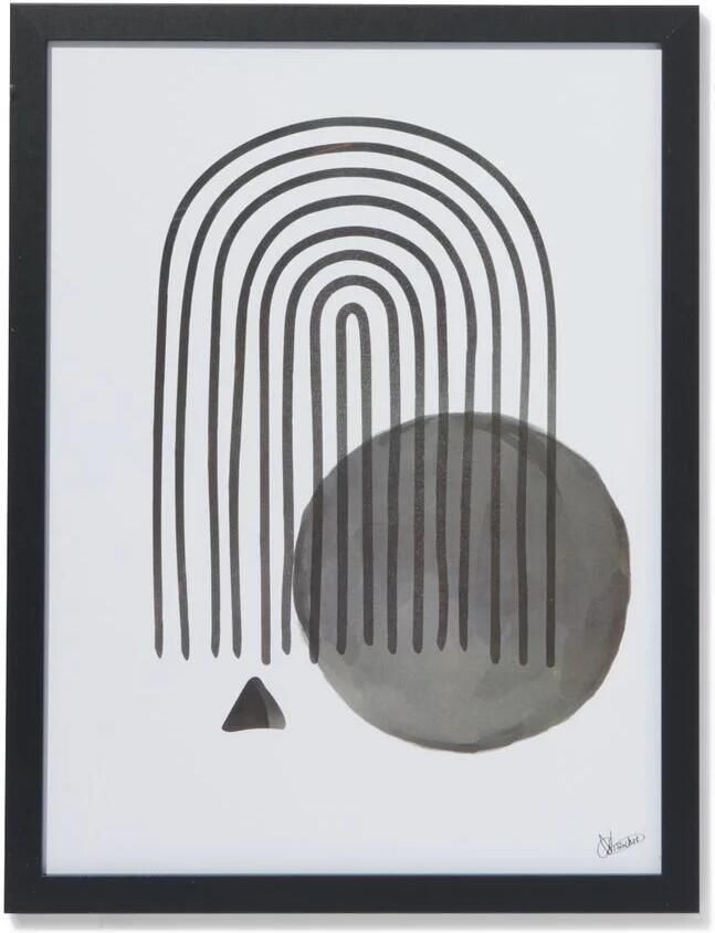 HEMA Fotolijst 30x40cm Zwart Hout Zwart (zwart)