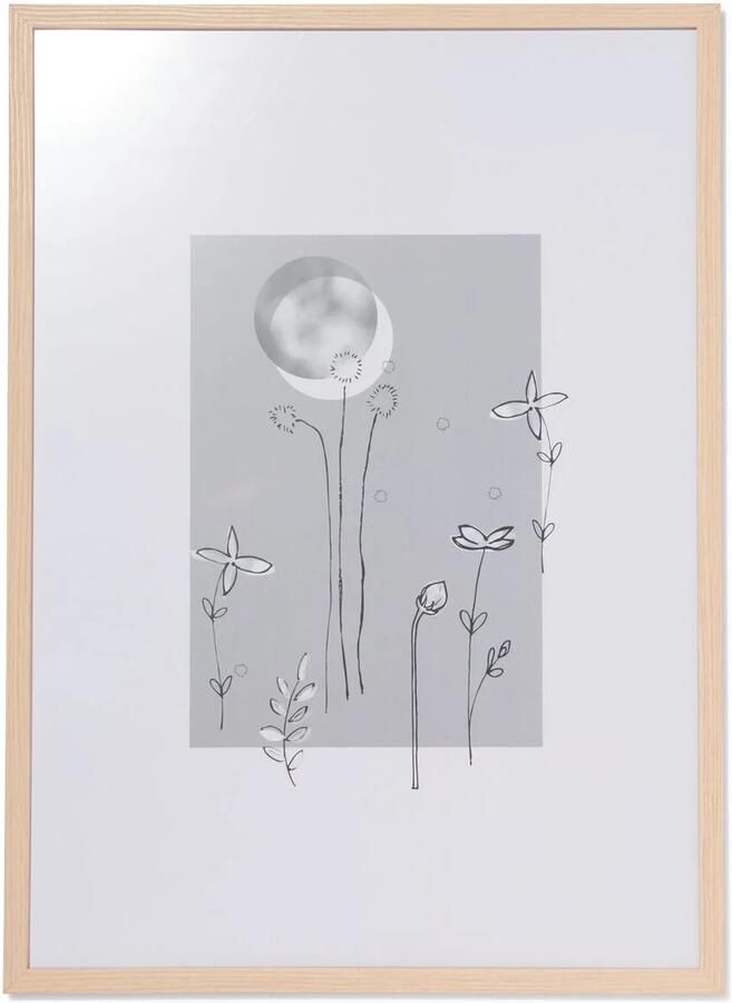 HEMA Fotolijst 50x70cm Naturel Hout (hout)
