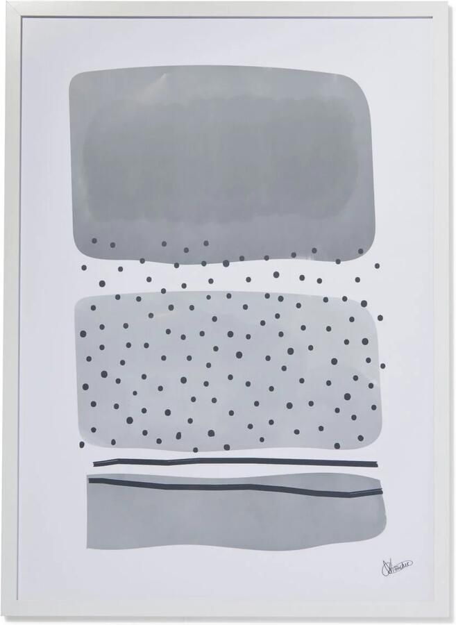 HEMA Fotolijst 50x70cm Wit Hout Wit (wit)