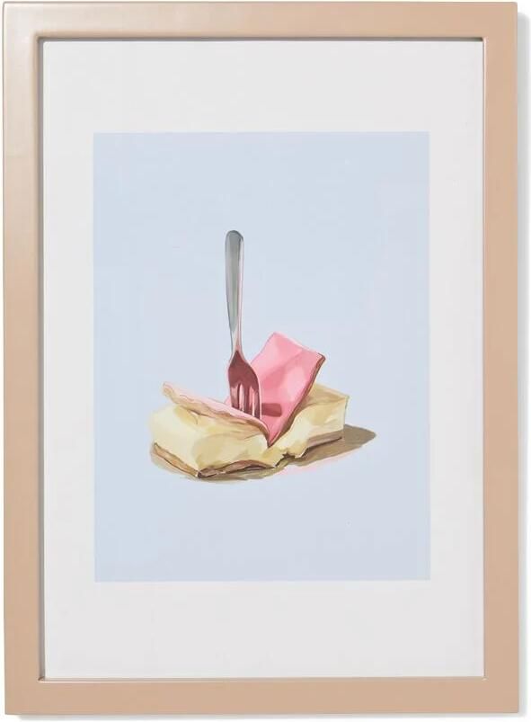 HEMA Fotolijst A4 31.5x23x1cm Hout (taupe)