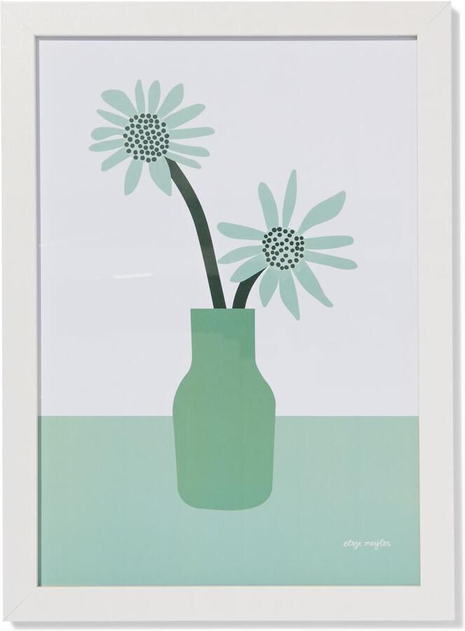 HEMA Fotolijst A4 Wit Hout (wit)