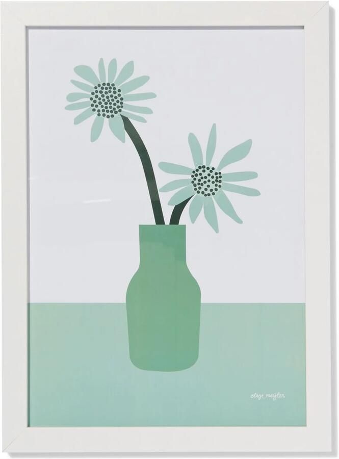 HEMA Fotolijst A4 Wit Hout Wit (wit)