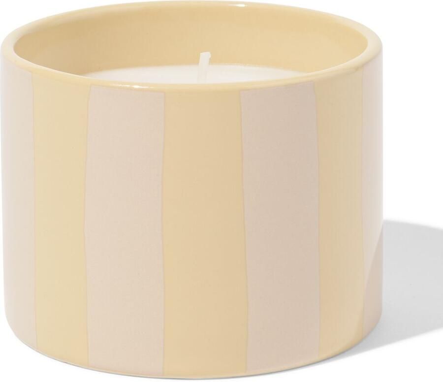 HEMA Geurkaars ⌀8x6.4cm Lavendel-roos (naturel)