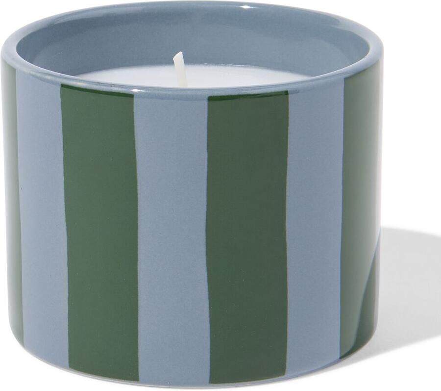 HEMA Geurkaars ⌀8x6.4cm Mandarijn-patchoeli (groen)