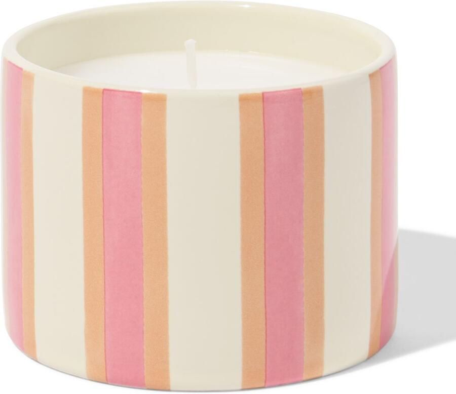 HEMA Geurkaars ⌀8x6.4cm Tompouce (roze)