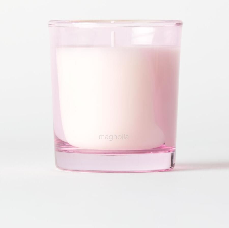 HEMA Geurkaars In Glas ⌀7x8cm Magnolia (lichtroze)