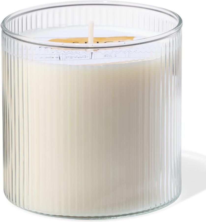 HEMA Geurkaars In Ribbelglas Ø10x10 Spice