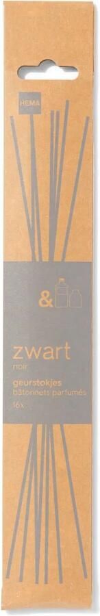 HEMA Geurstokjes Zwart 16 Stuks