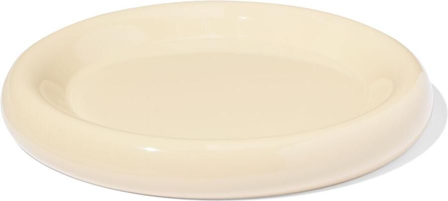 HEMA Kaarsonderzetter ⌀20cm Metaal Crème (creme)