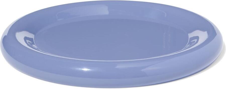 HEMA Kaarsonderzetter ⌀32cm Metaal Blauw (blauw)