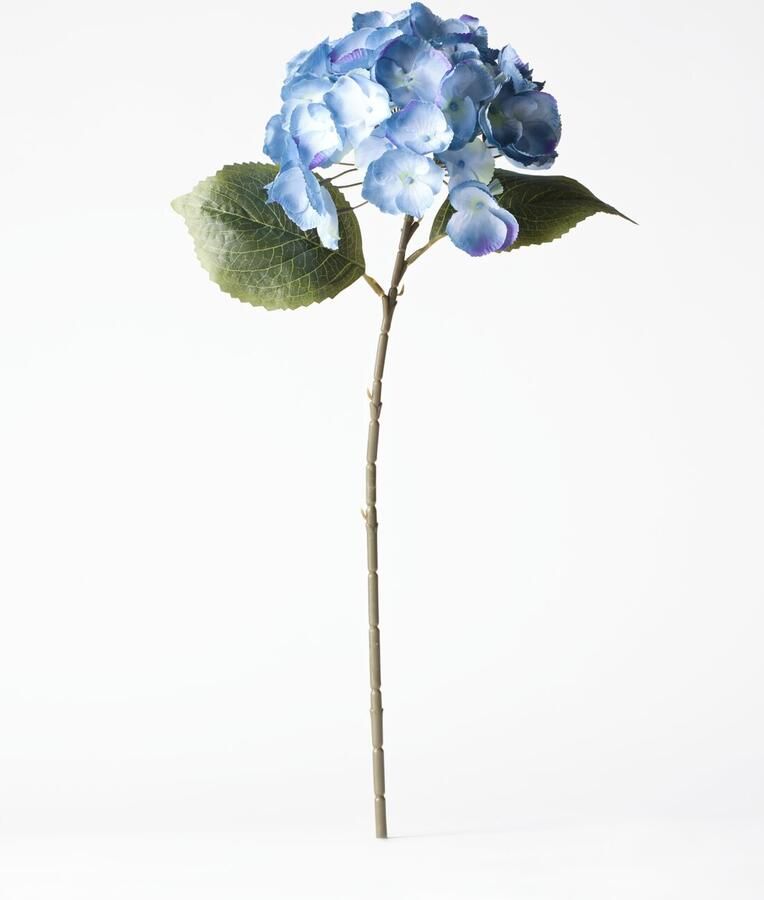 HEMA Kunstbloem Hortensia 55cm Blauw (blauw)