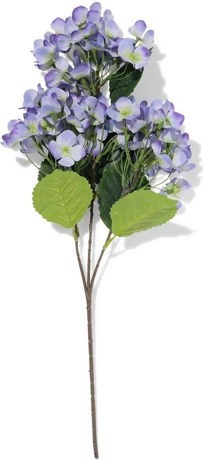 HEMA Kunstbloem Hortensia 55cm Paars-blauw (paars)