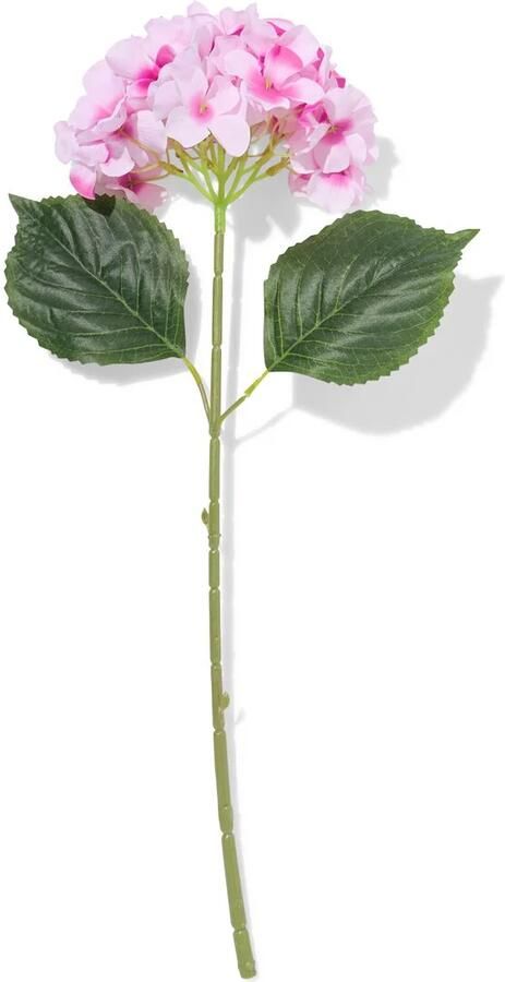 HEMA Kunstbloem Hortensia 55cm Roze (roze)