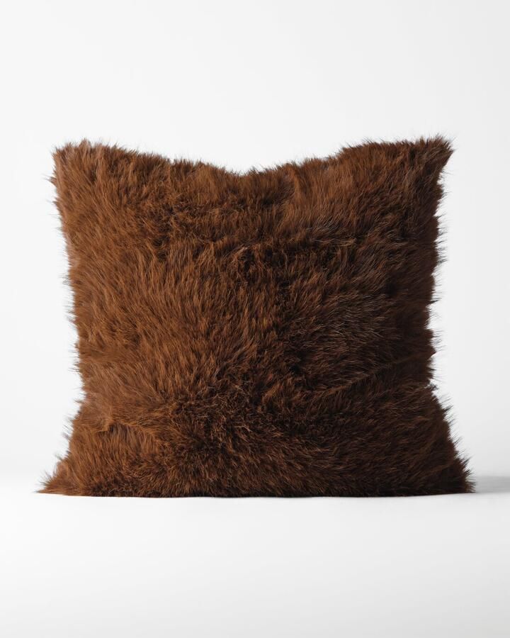 HEMA Kussenhoes 50x50cm Superzacht Bruin (bruin)