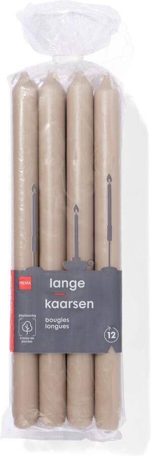 HEMA Lange Huishoudkaars Ø2.2x29 Naturel (naturel)
