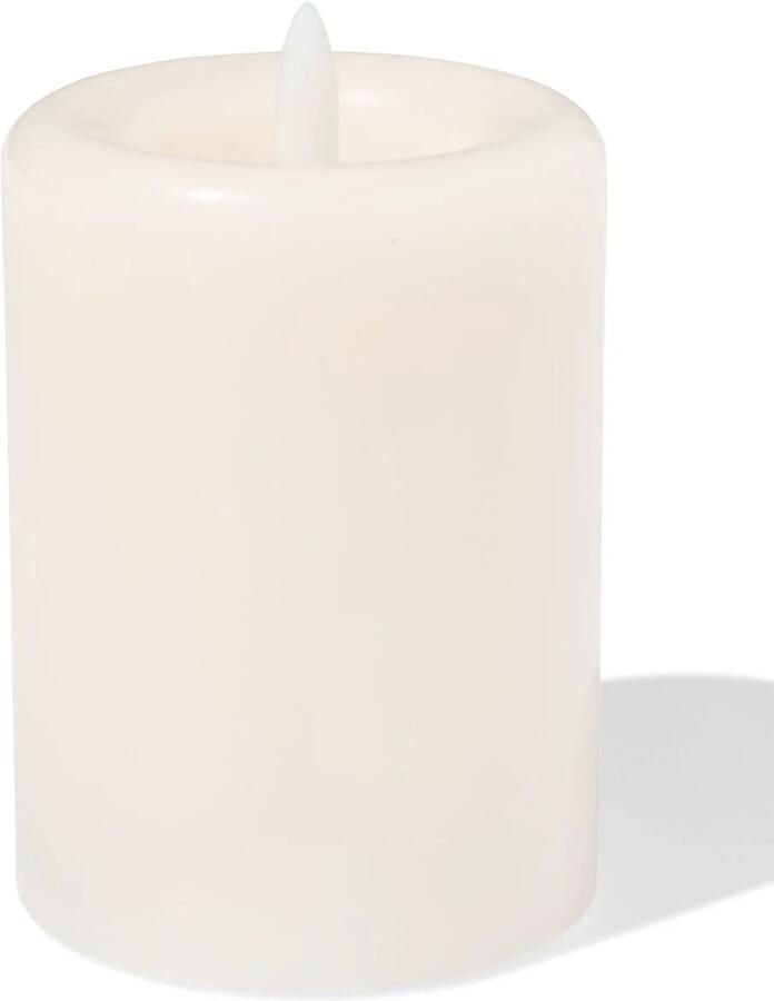 HEMA Led Kaars ⌀7.5x10cm Ivoor (ivoor)