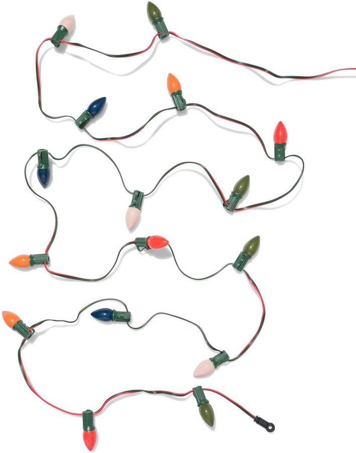 HEMA Lichtsnoer 3m Met 16 Led Vintage Kerstlampjes Voor Binnen En Buiten