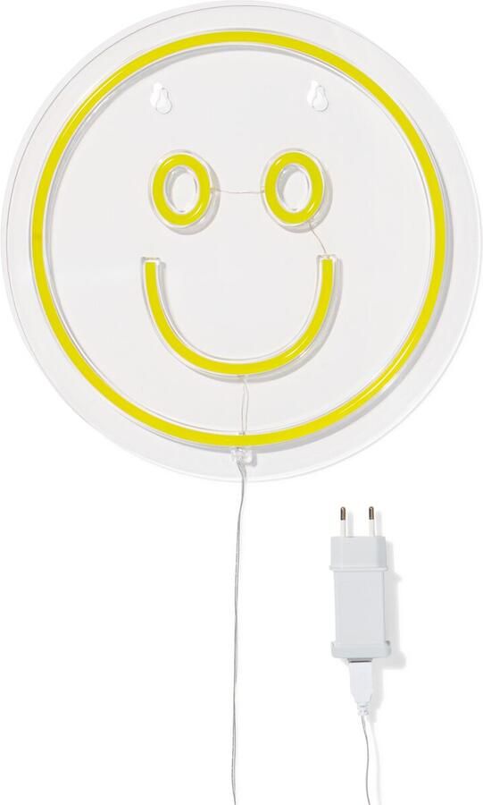 HEMA Neonlamp Ø30cm Gezicht