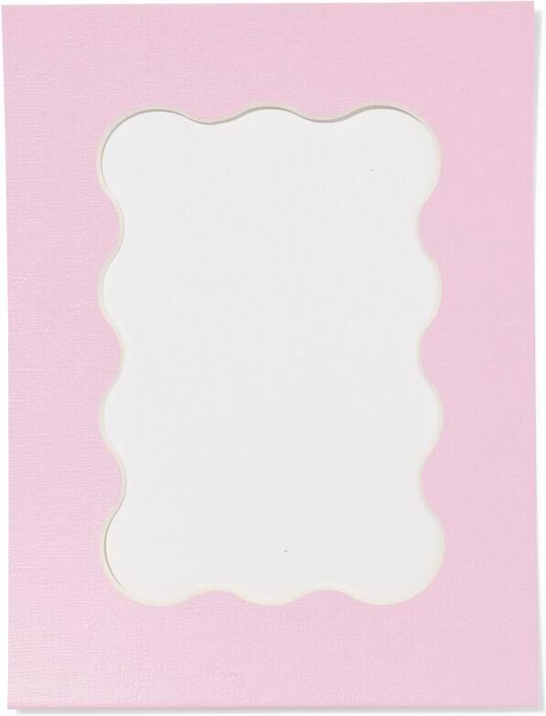 HEMA Passe-partout 15x20cm Papier Golf (roze)