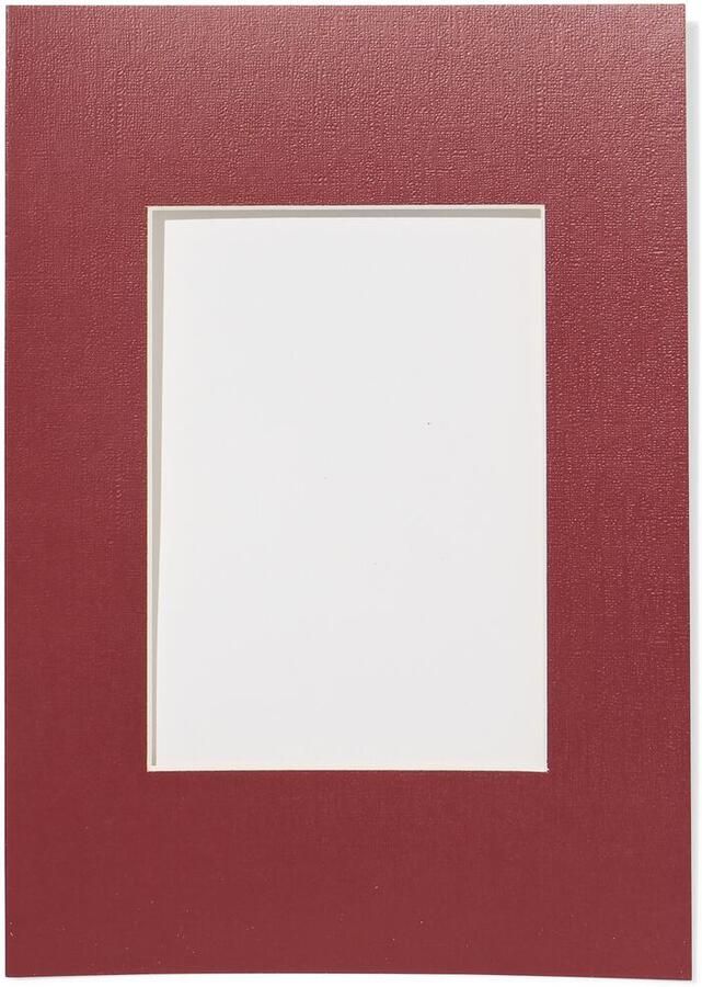 HEMA Passe-partout A4 21x29.7cm Papier Rood (bordeauxrood)