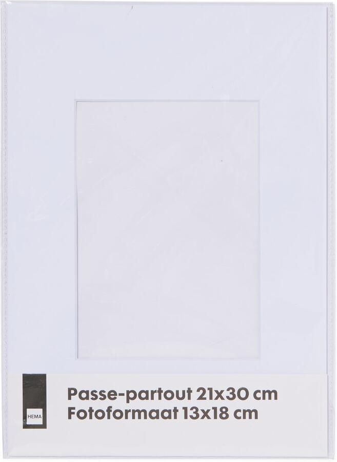 HEMA Passepartout A4 Wit