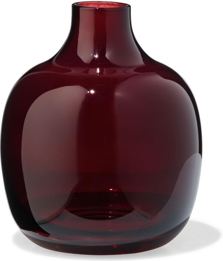 HEMA Vaas Voor Geurstokjes ⌀8.4x10cm Glas Bruin (bruin)