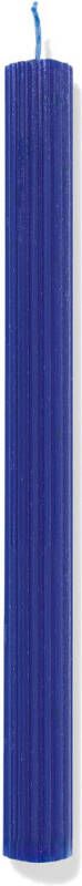 HEMA Huishoudkaars Ø2.2x24cm Relief Blauw (blauw)