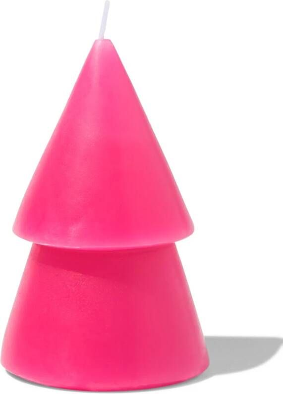 HEMA Kaars Kerstboom Roze (roze)