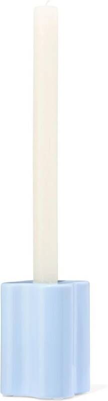 HEMA Kandelaar M Keramiek Golf Blauw (blauw)