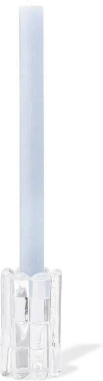 HEMA Kandelaar S Glas Ribbel Transparant (transparant)