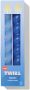 HEMA Korte Huishoudkaarsen Gedraaid 2 Stuks (blauw) - Thumbnail 2