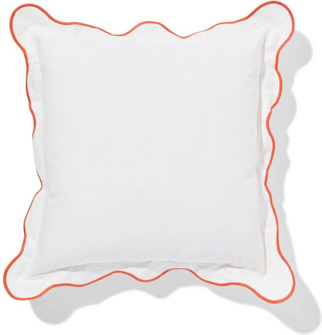 HEMA Kussen 45x45cm Katoen Met Rand Crème (creme)