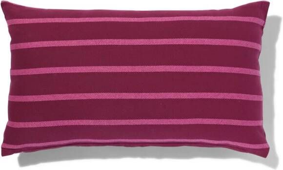 HEMA Kussenhoes Streep Bordeaux Roze 50x30 (bordeauxrood)