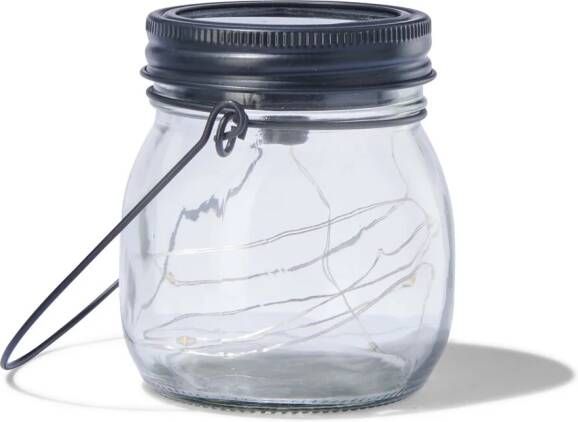 HEMA Mason Jar Solar Lampjes 2 Stuks - Foto 2