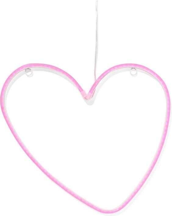 HEMA Neon LED Hart 37x39cm