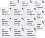 HEMA Poster Tabs 21x25mm 18 Stuks (wit) - Thumbnail 1