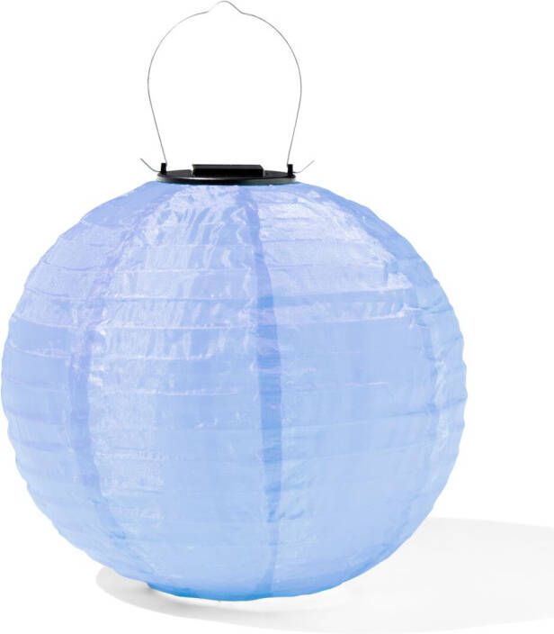 HEMA Solar Tuinlampion Ø28cm Blauw