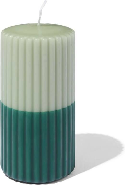 HEMA Stompkaars 7x13cm Rib Groen (groen)