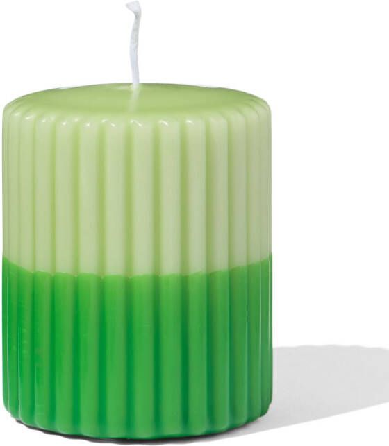 HEMA Stompkaars Ø7x8cm Rib Groen (groen)