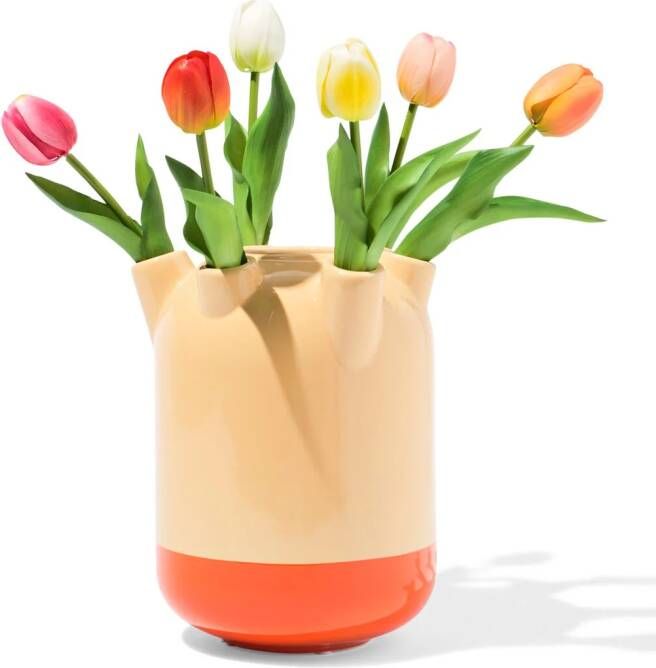 HEMA Tulpenvaas Ø18.5x22cm Perzik (perzik)