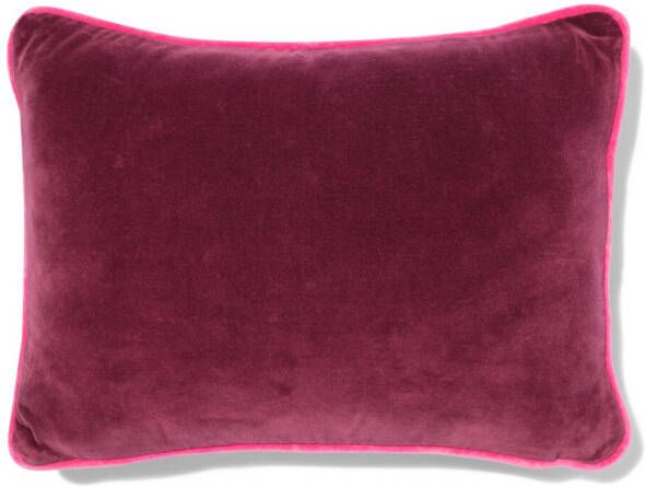 HEMA Woonkussen Met Hoes Bordeaux 40x30 (bordeauxrood)