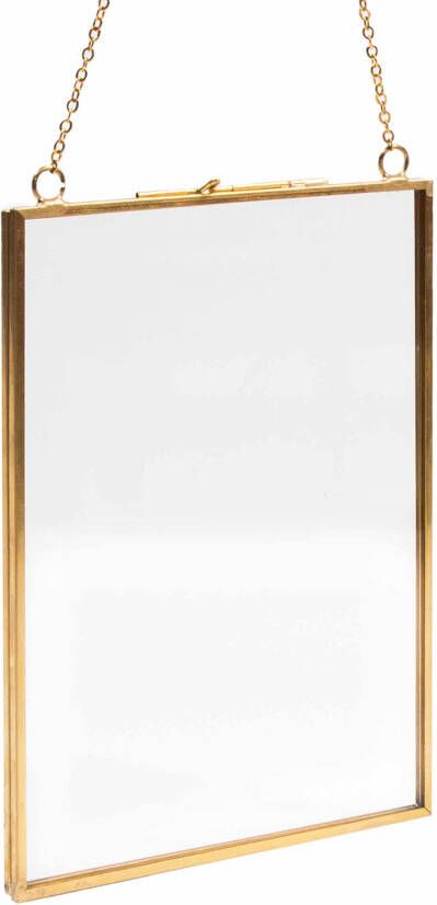 QUVIO Fotolijst met ketting 13 x 18cm Goud