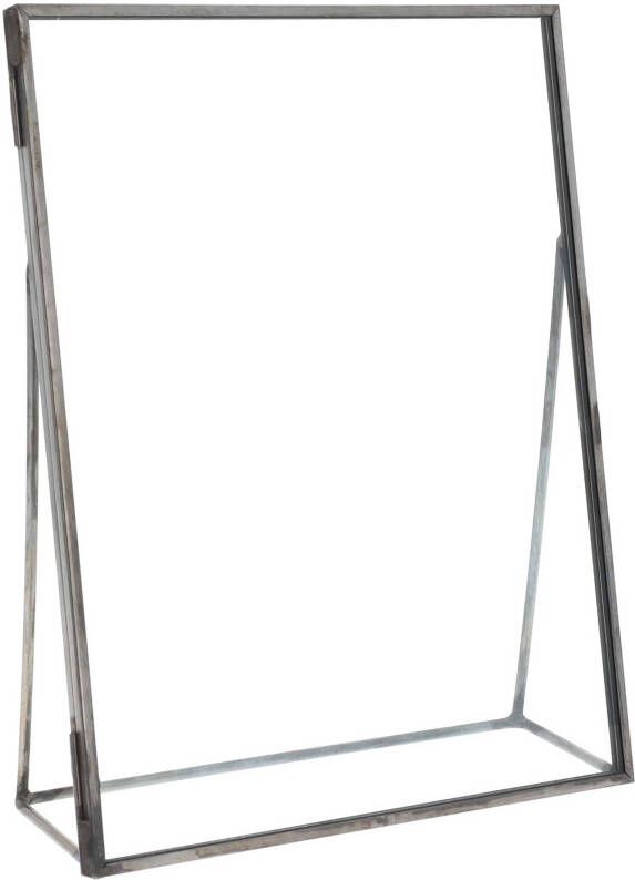 QUVIO Fotolijst Metaal Glas Antraciet 15.5 x 20 cm